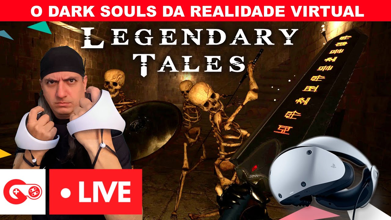 Legendary Tales【PSVR2】- Tentando aprender como joga...