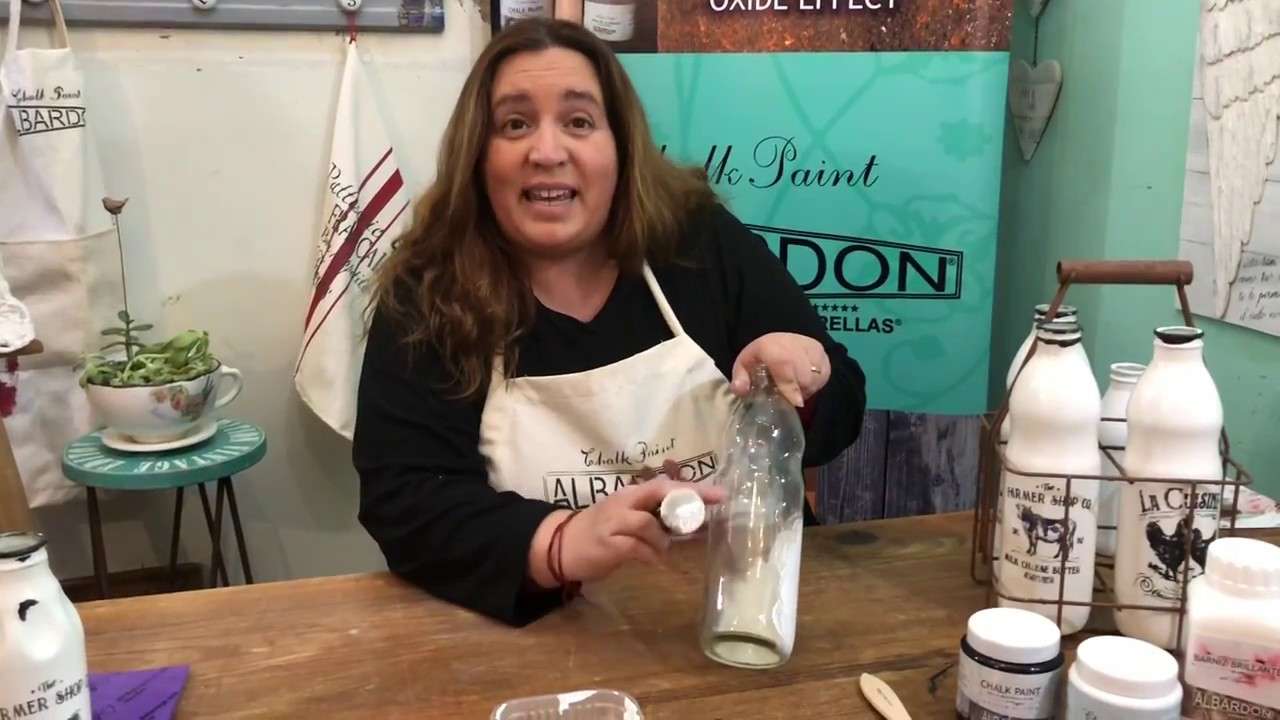 Tutorial VIDEO COMPLETO Falso Enlozado CHALK PAINT