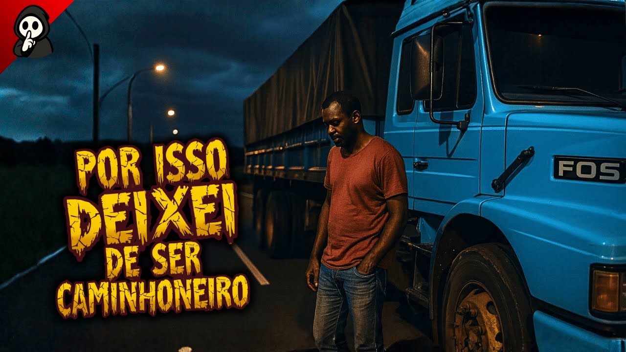 POR ISSO DEIXEI DE SER CAMINHONEIRO | 5 RELATOS DE TERROR