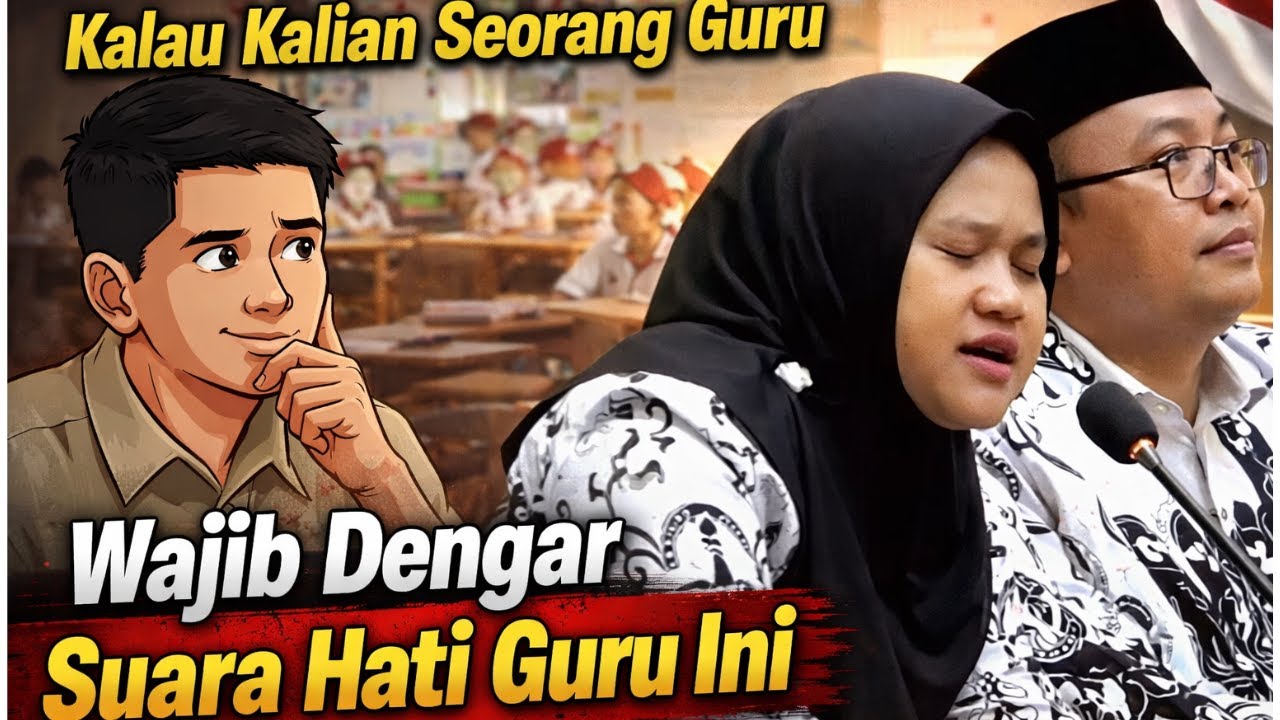 Suara Hati Guru Honorer di Depan DPR RI
