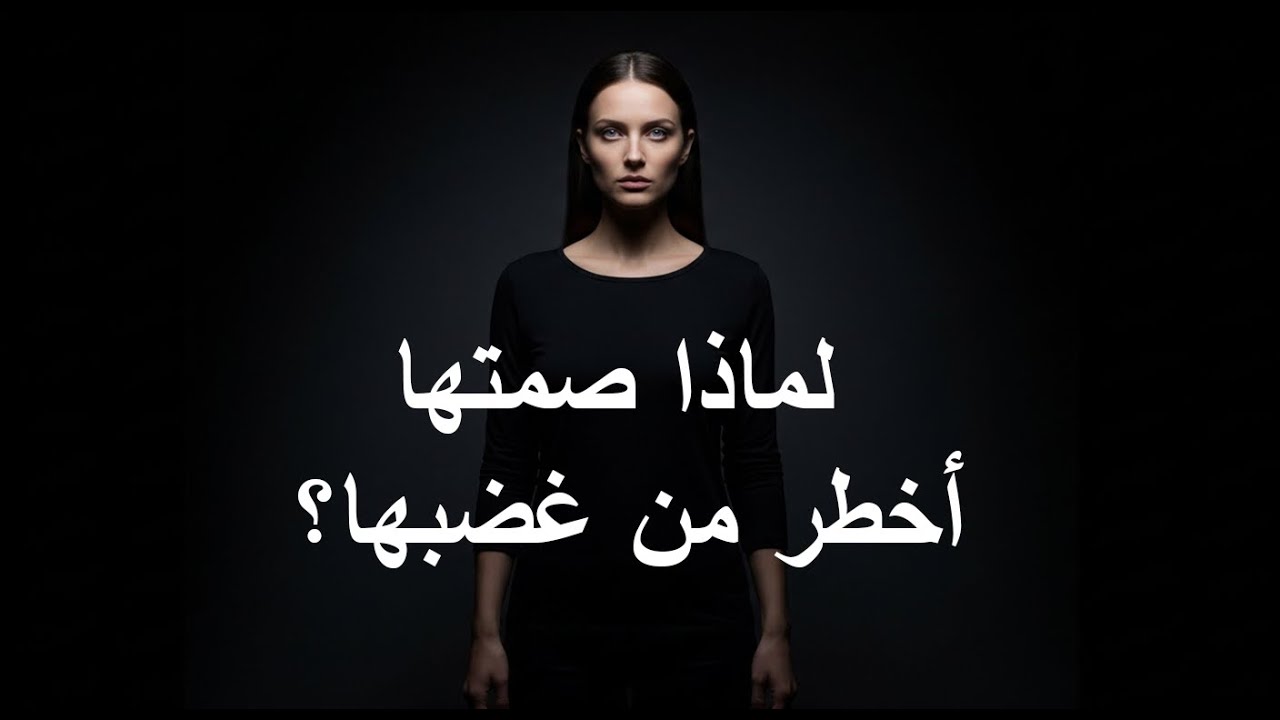 لماذا صمت المرأة التي لا تُستفَز أخطر من غضبها؟ | تحليل نفسي مظلم