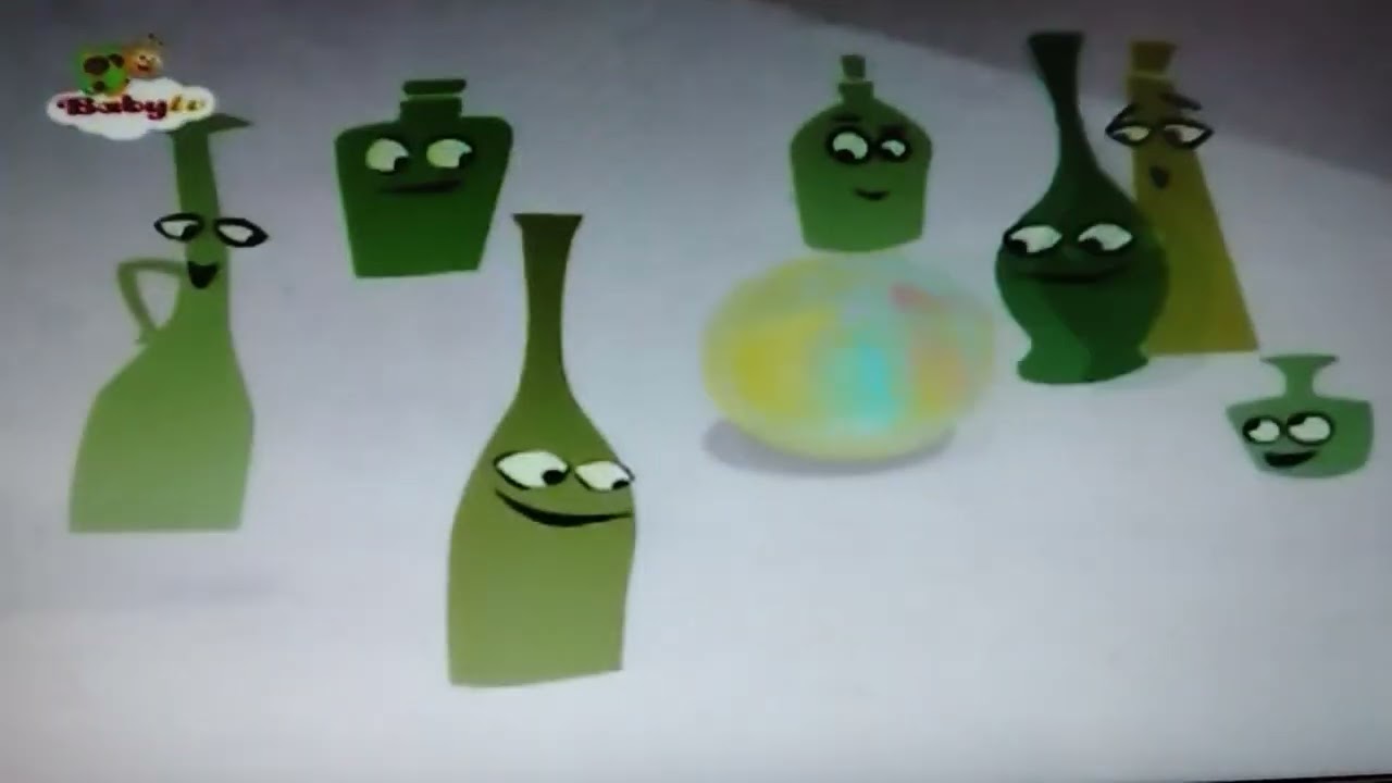 diez botellas verdes babytv en español