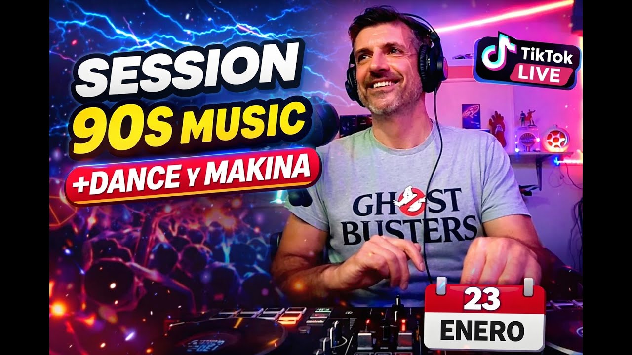 🔥 Dance & Makina 90s 🔥 Sesión en Directo TikTok | 23 Enero