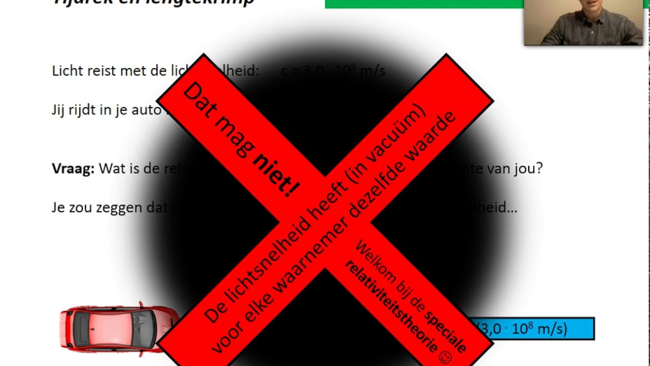 Tijdrek en lengtekrimp