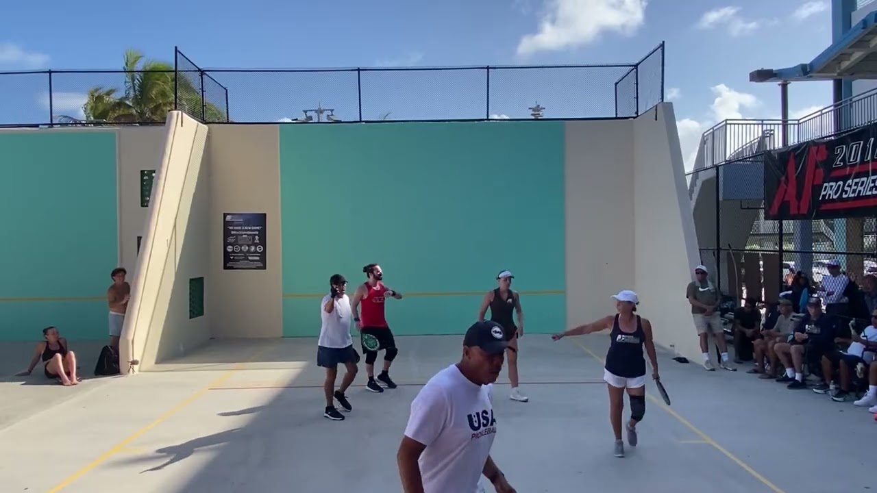 AF Pro Series tournament-Mixed doubles quarterfinals - Erika & Gregg vs Maira & Willie 3.7.26