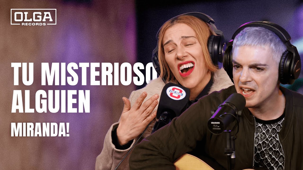 Tu Misterioso Alguien - Miranda! | Acústico en vivo