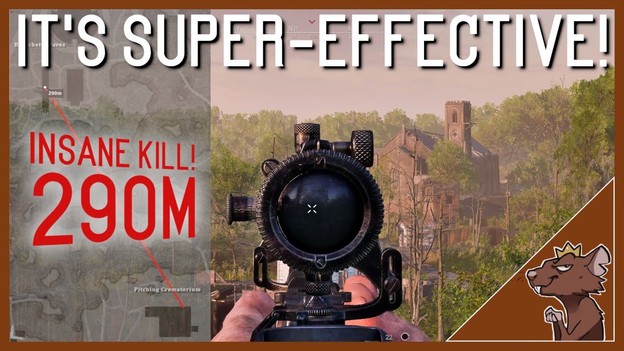 🎯 Sniper with Martini Henry Marksman | 290m kill! 🤯 | Hunt Showdown 4K Gameplay