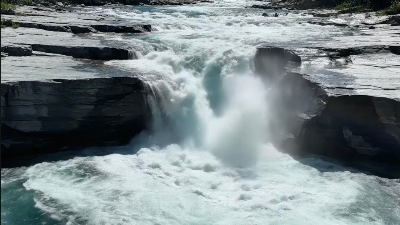 Peaceful River Nature Ambience | Relaxing Flowing Water Sounds for Focus & Calm