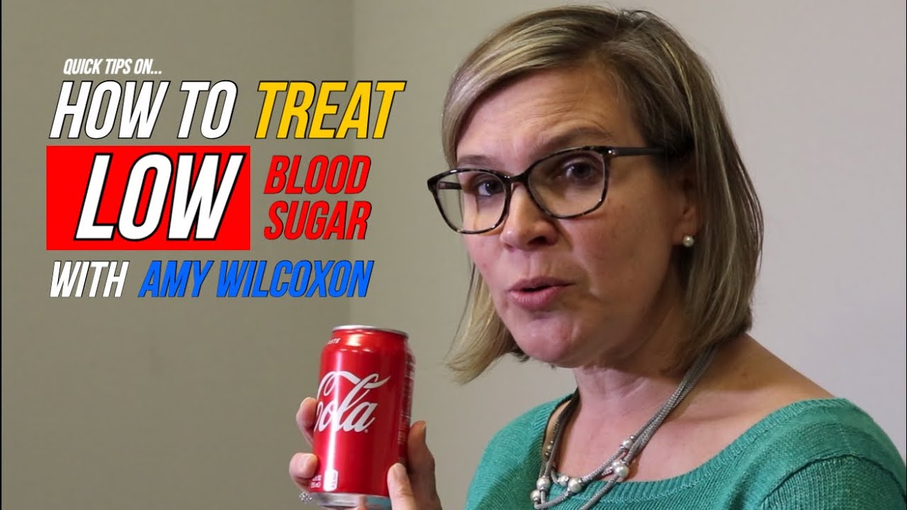 QUICK TIP #2| How to treat low blood sugar with Amy Wilcoxon