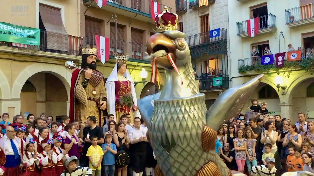El Drac, l'Ós, el Lleó i l'Àliga de Valls (Sant Joan)