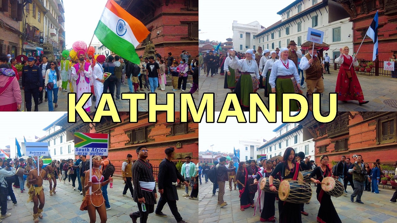 🇳🇵 KATHMANDU City During 13th International Folk Fest 2026 Nepal