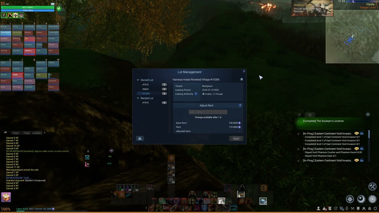 ArcheWorld | How to Change Land Rent Prices?