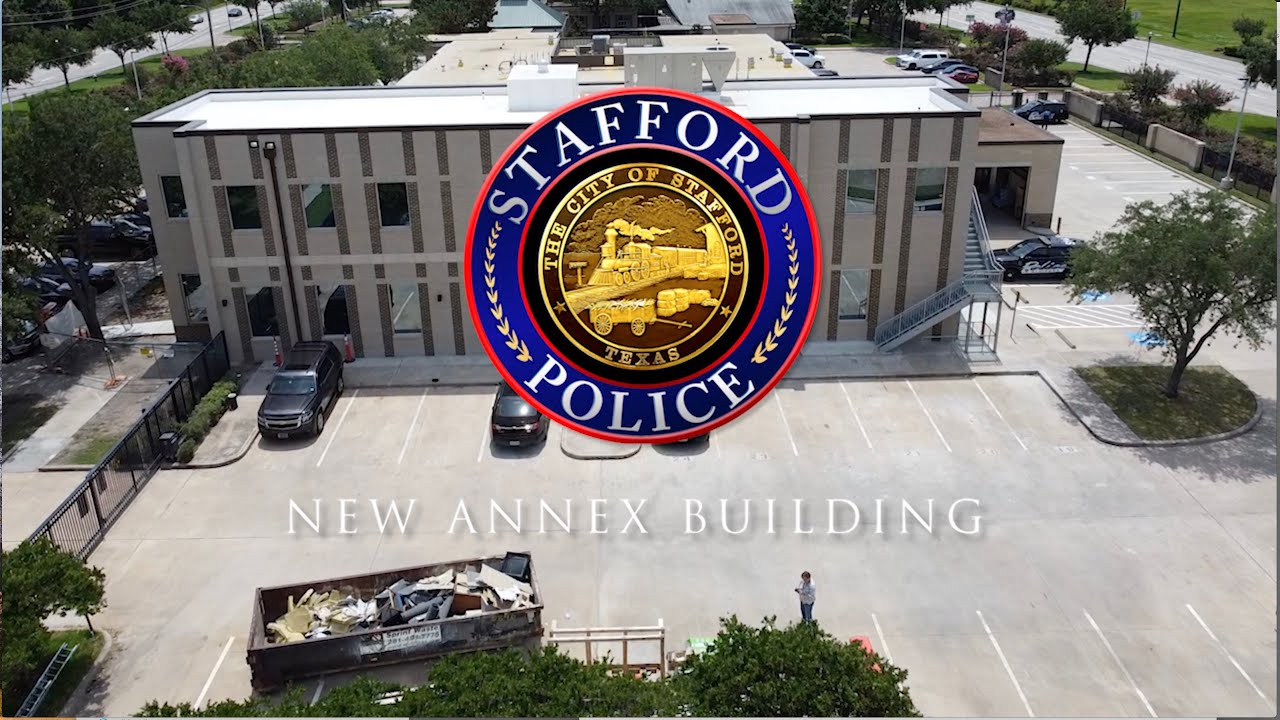 Stafford TX Police Department New Building Annex Full Tour
