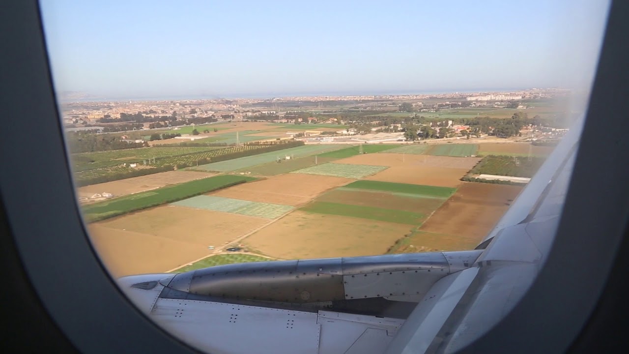 Algeria Landing Algiers Air France / Algérie Atterrissage Alger Air France