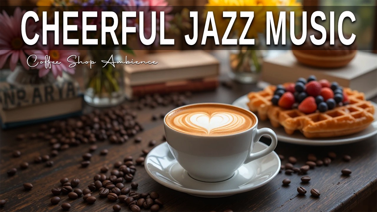 Cheerful Jazz Music ☕ Bossa Nova background for  Happy Moods, Stress Relief and Holiday