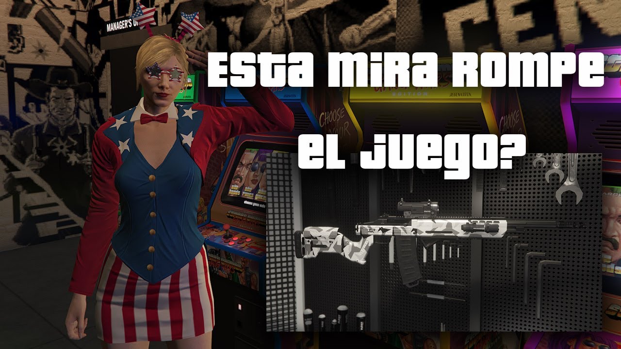 El rifle de COMANDO SIN MIRA rompe el juego? - GTA Online