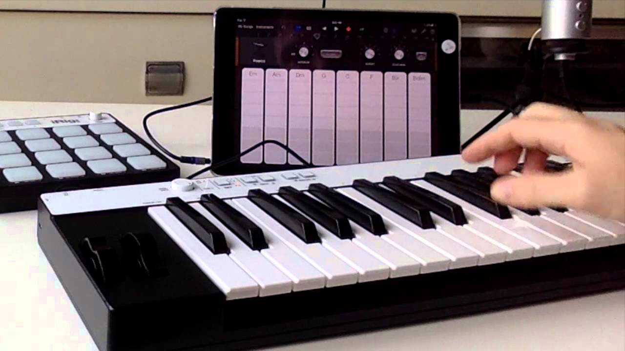 Simple iRig setup with iPad and Garageband iOS