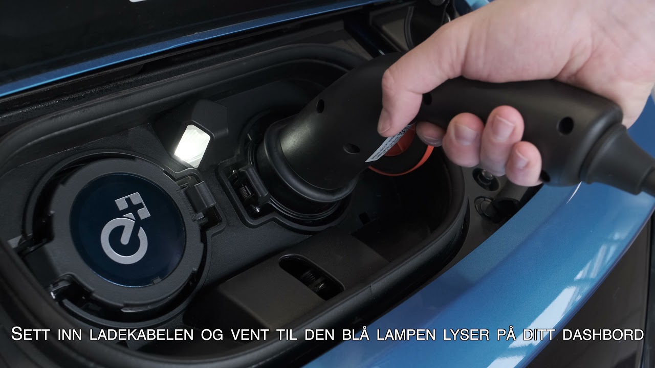 Hvordan lade Nissan Leaf