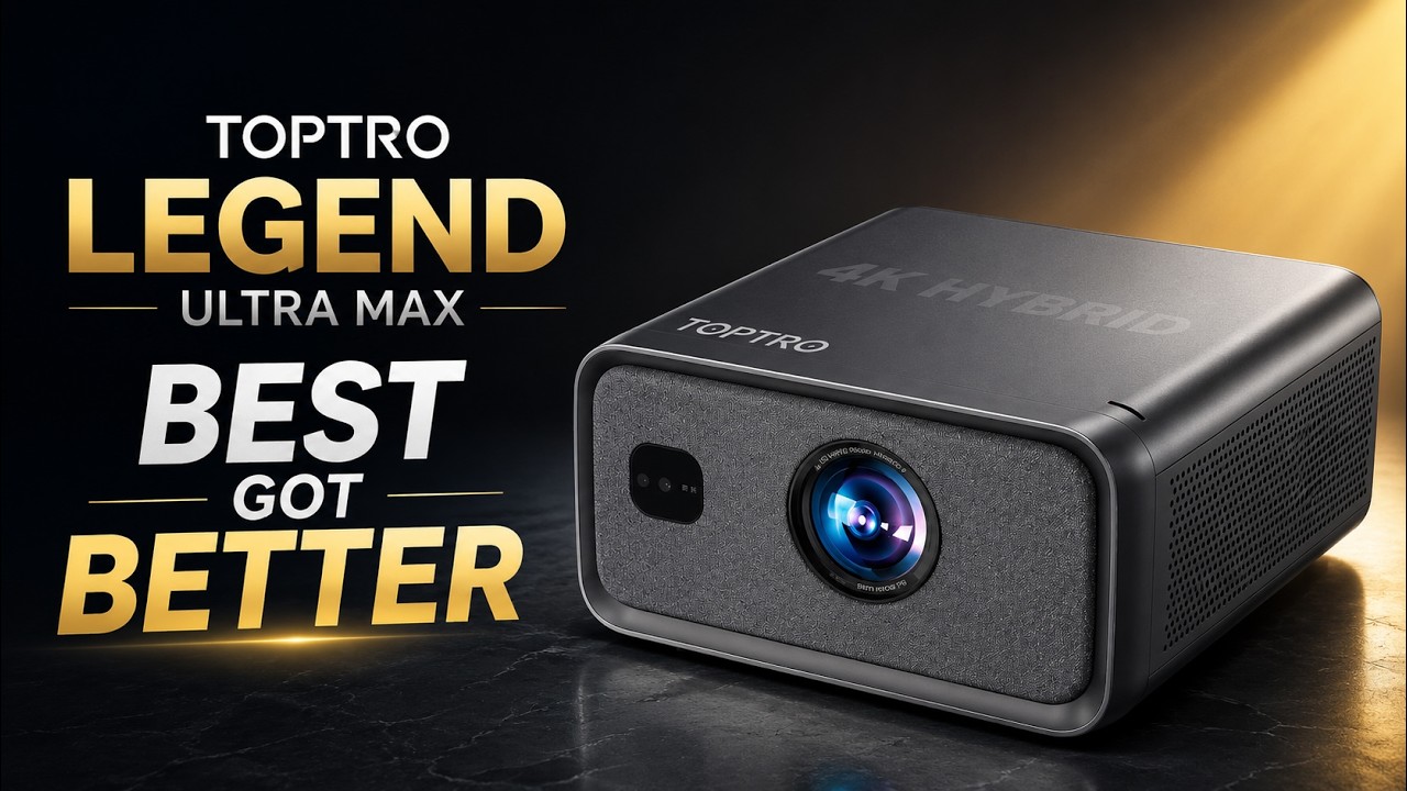 The Best Budget Projector Got an Upgrade! | TOPTRO Legend Ultra Max Review