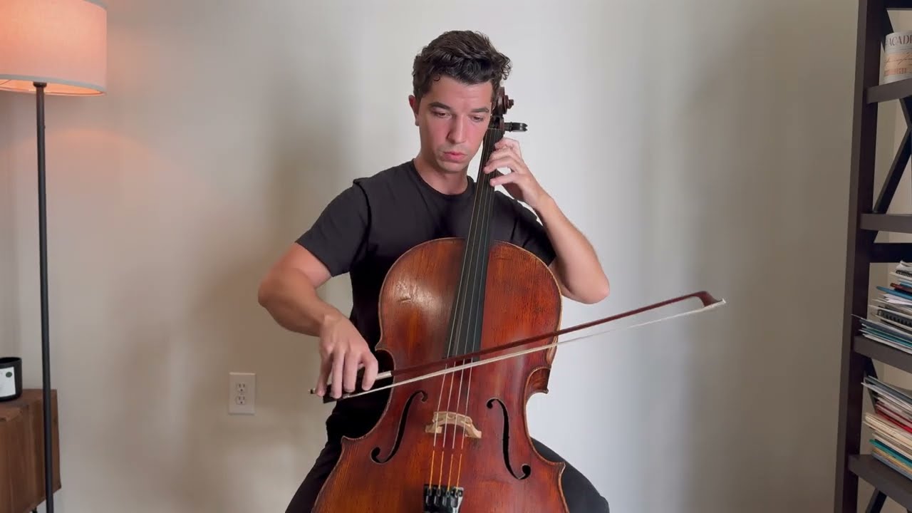 Popper - Etude No. 1 from High School of Cello Playing, Op. 73