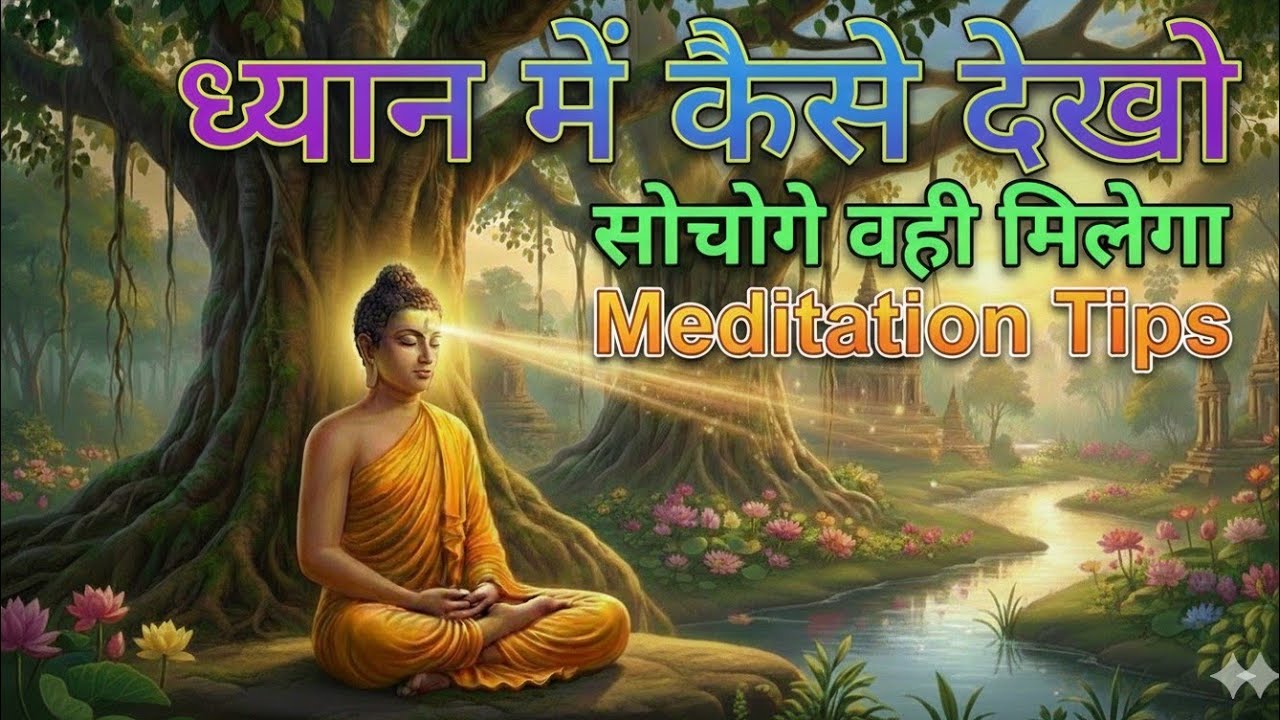 ✅ध्यान_में_कैसे_देखे,_सोचोगे_वही_मिलेगा🧘_Gautam_Buddha_motivation_on_mind_power_#meditation 1