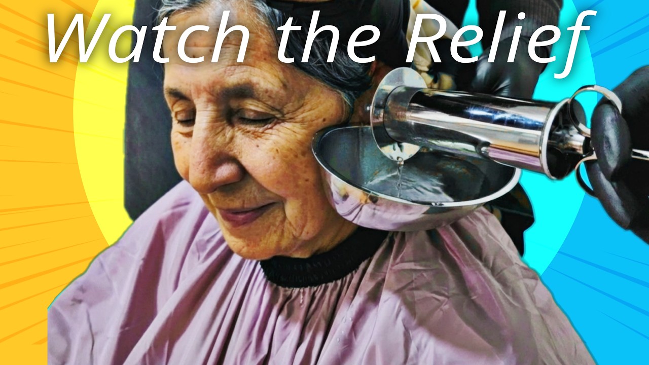 Professional Ear Wash for Instant Hearing Relief 👂💧#EarWaxRemoval #EarCleaning #earwaxremoving