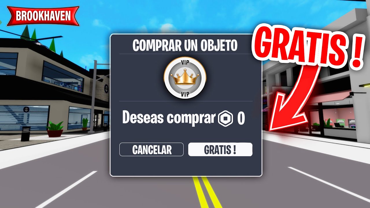 (GLITCH) CONSEGUIR EL BROOKHAVEN ROBLOX VIP PASS GRATIS!!!!