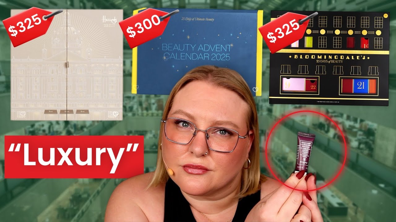 I spent $1,000 on 3 LUXURY beauty advent calendars and was SHOCKED by the BEST one..