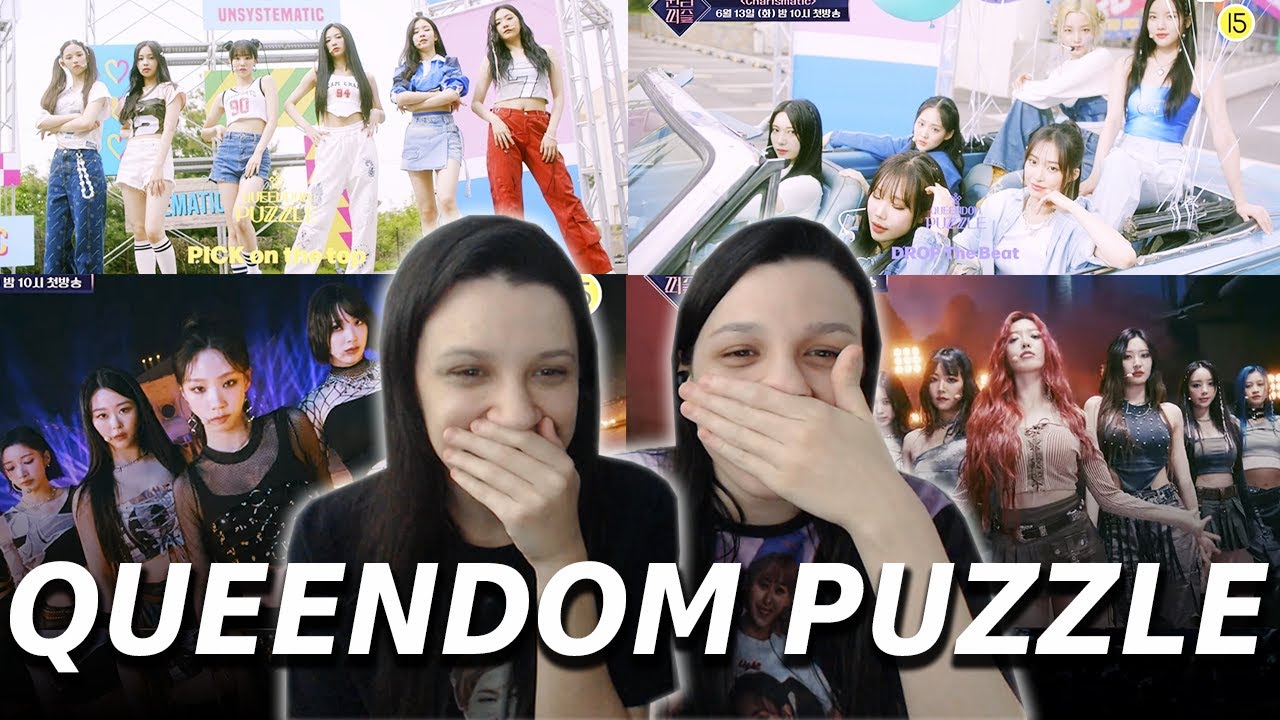 REACTION QUEENDOM PUZZLE - SNAP - PICK-CAT & Athena / Charismatic - PICK on the top & DROP The Beat