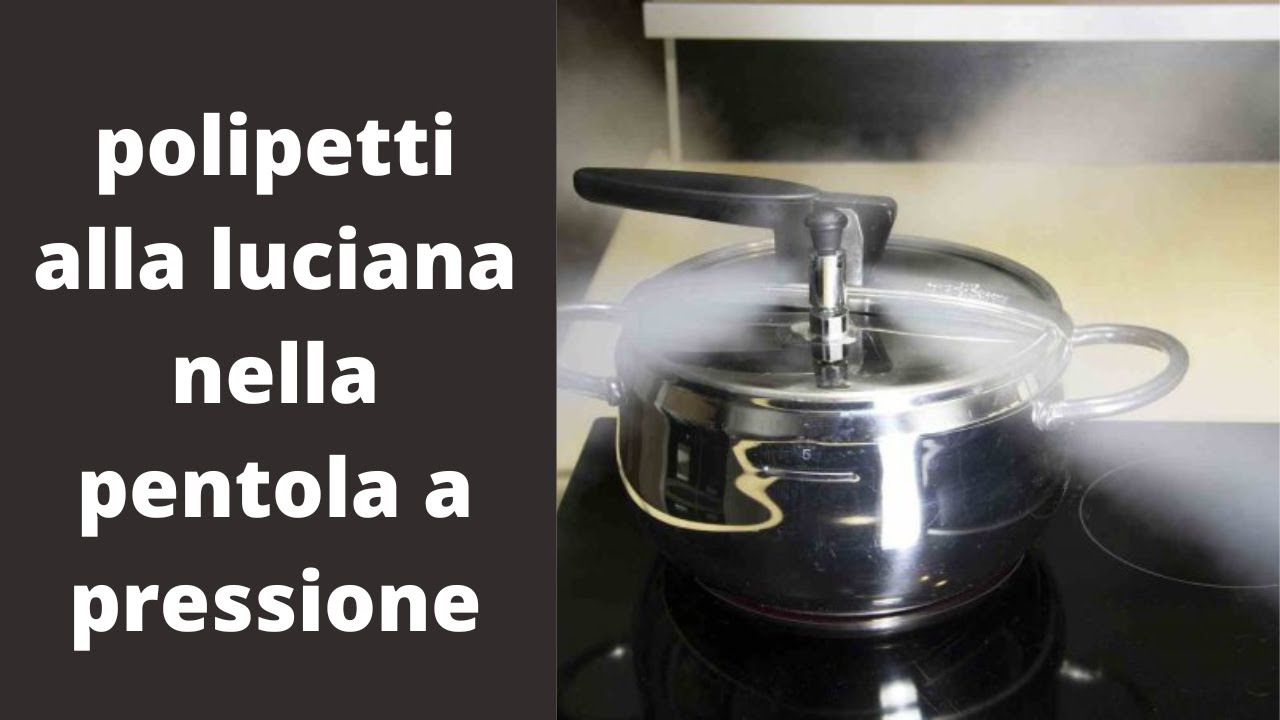 polipetti alla luciana nella pentola a pressione