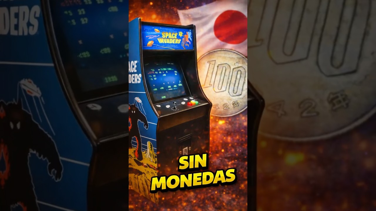 El videojuego que dejo a japon sin monedas #juegos #historia #gaming #spaceinvaders