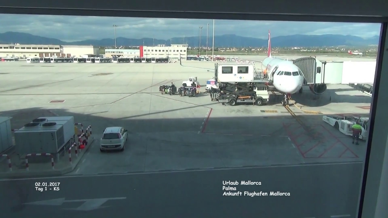 Ankunft Flughafen Palma de Mallorca