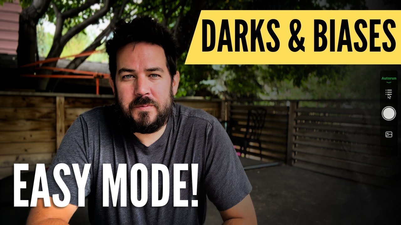 How to Take Dark & Bias Frames with ASIAIR – Step-by-Step Tutorial