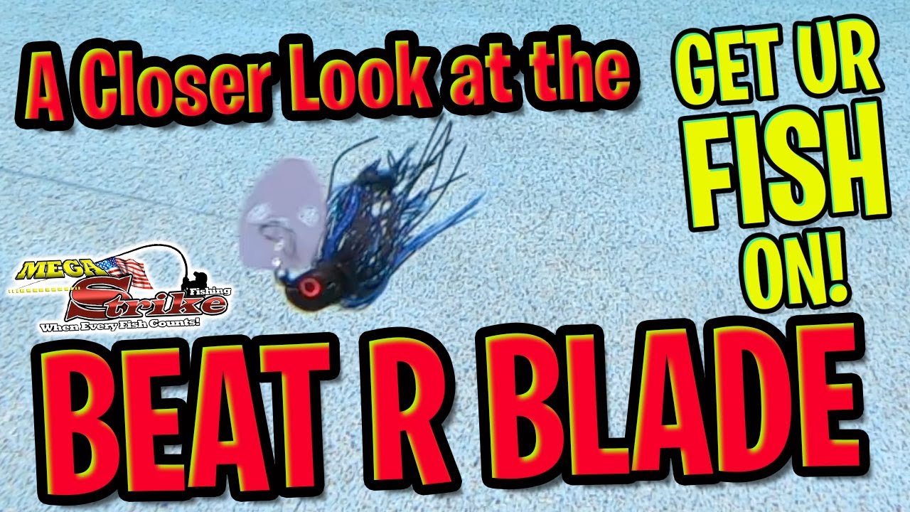 Closer Look at the Mega Strike Beat R Blade - Vibrating Bladed Jig