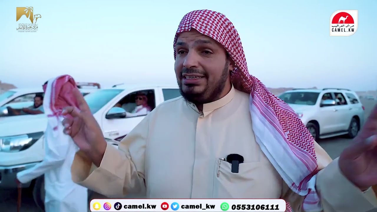 المستثمر/ ابراهيم الرويس #مزاد_عنيزة_للإبل