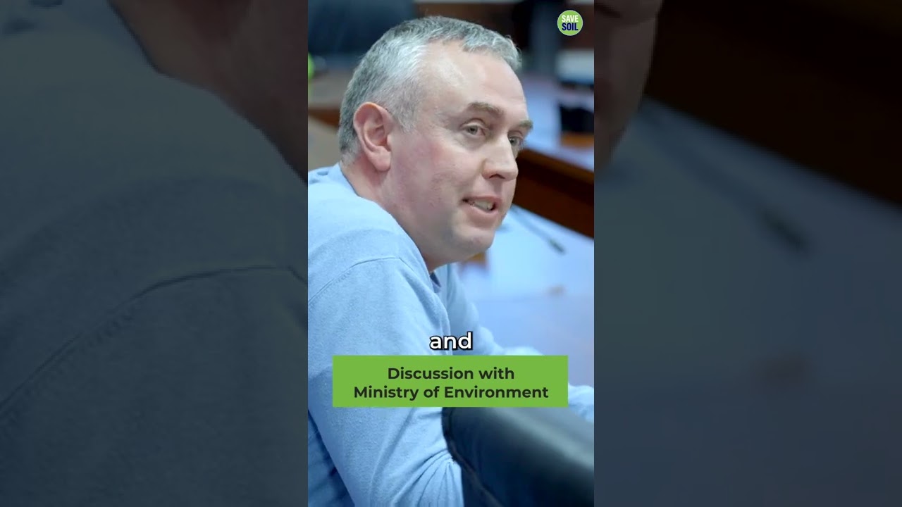 Bulgarian Minister of Environment and Water Supports #SaveSoil  Sadhguru