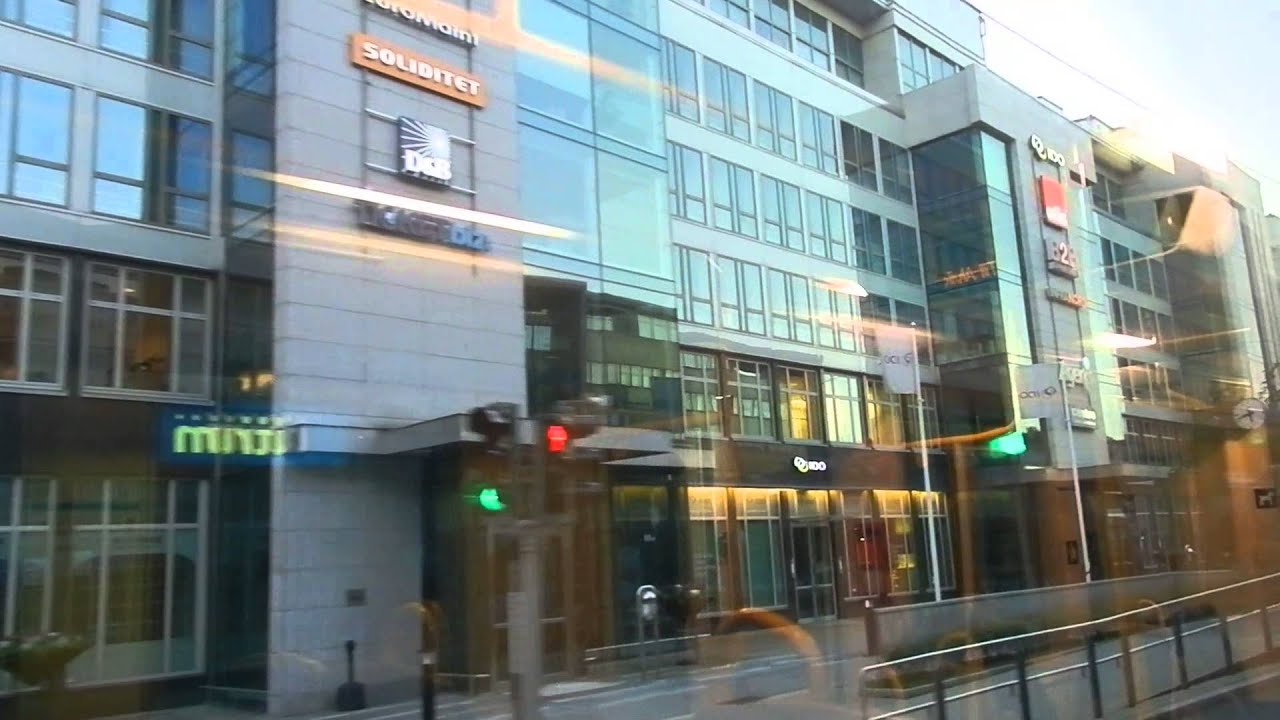 Stockholm - Tvärbanan between Solna Centrum and Sundbybergs Centrum 2014 10 11