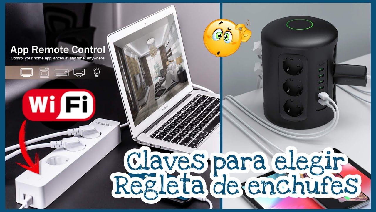 CLAVES PARA ELEGIR UNA REGLETA DE ENCHUFES (USB, WIFI, POTENCIA MÁXIMA, ETC)