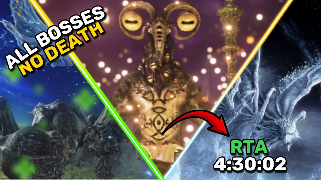NO DEATH / NO PASSIVE REVIVE | All Bosses – Nightreign – 4:30:02.67 (Glitchless Full Run)
