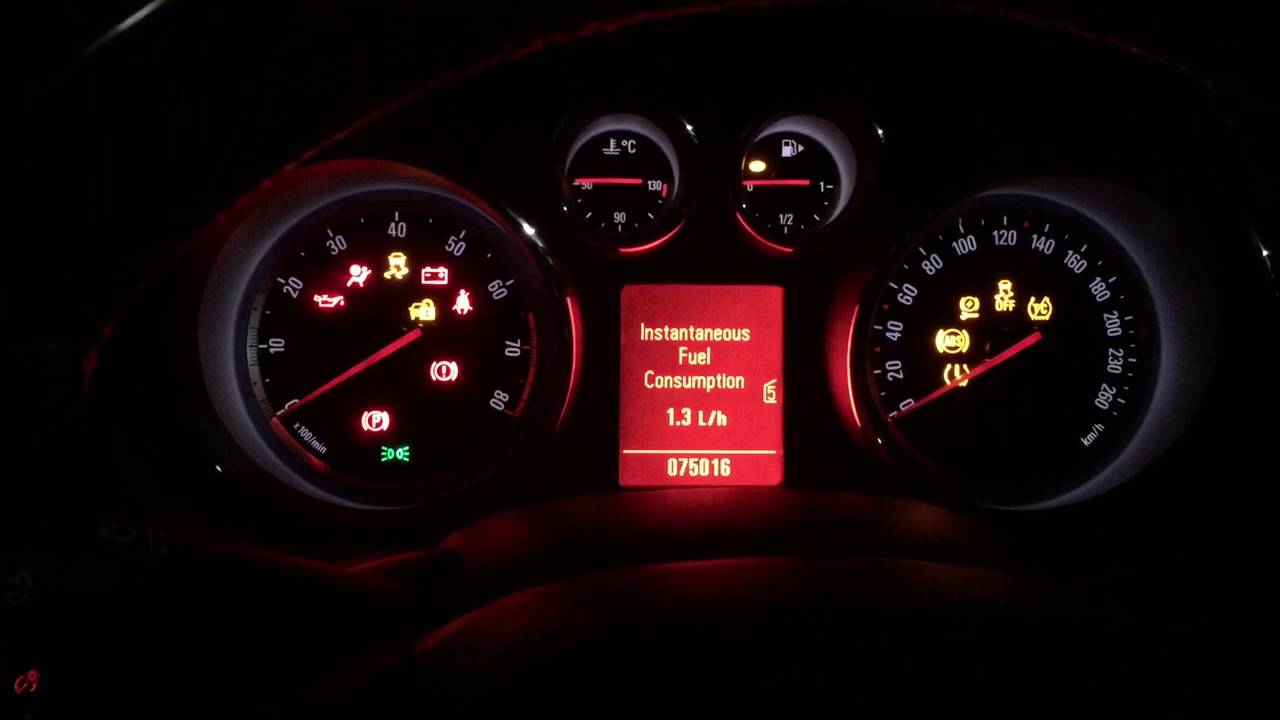 Opel insignia cold engine start