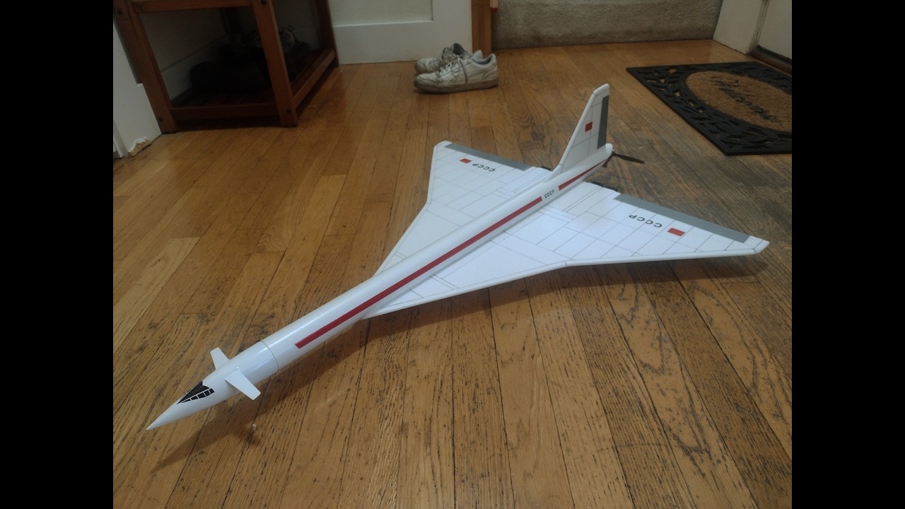 R/C TU-144 Supersonic Transport