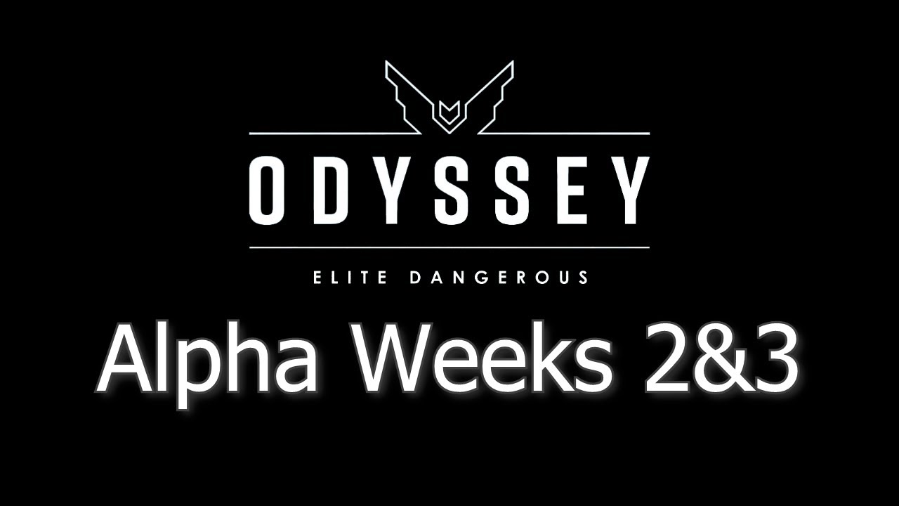 Elite: Dangerous Odyssey Alpha Phases 2 and 3 Experience