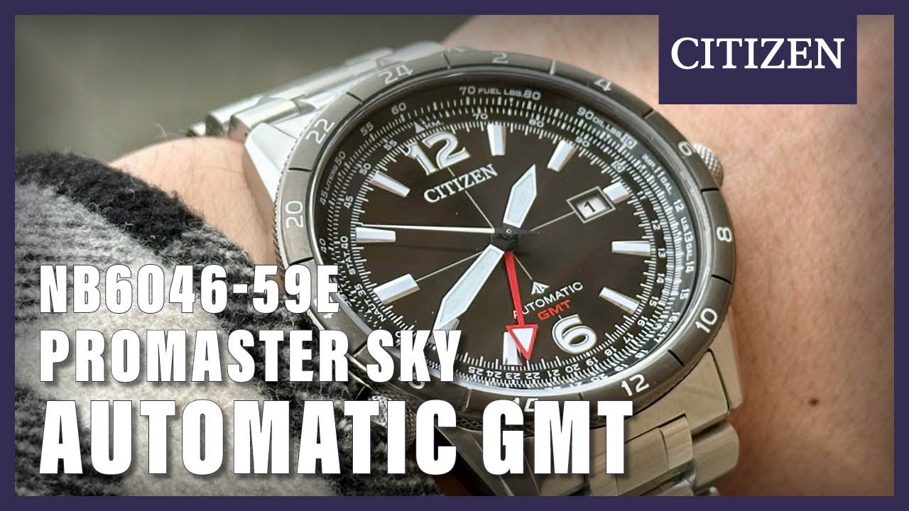Unboxing The Citizen Promaster Sky NB6046-59E