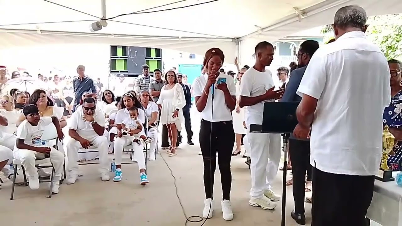 Kishawn Pereira funeral at better hope e.c.d.