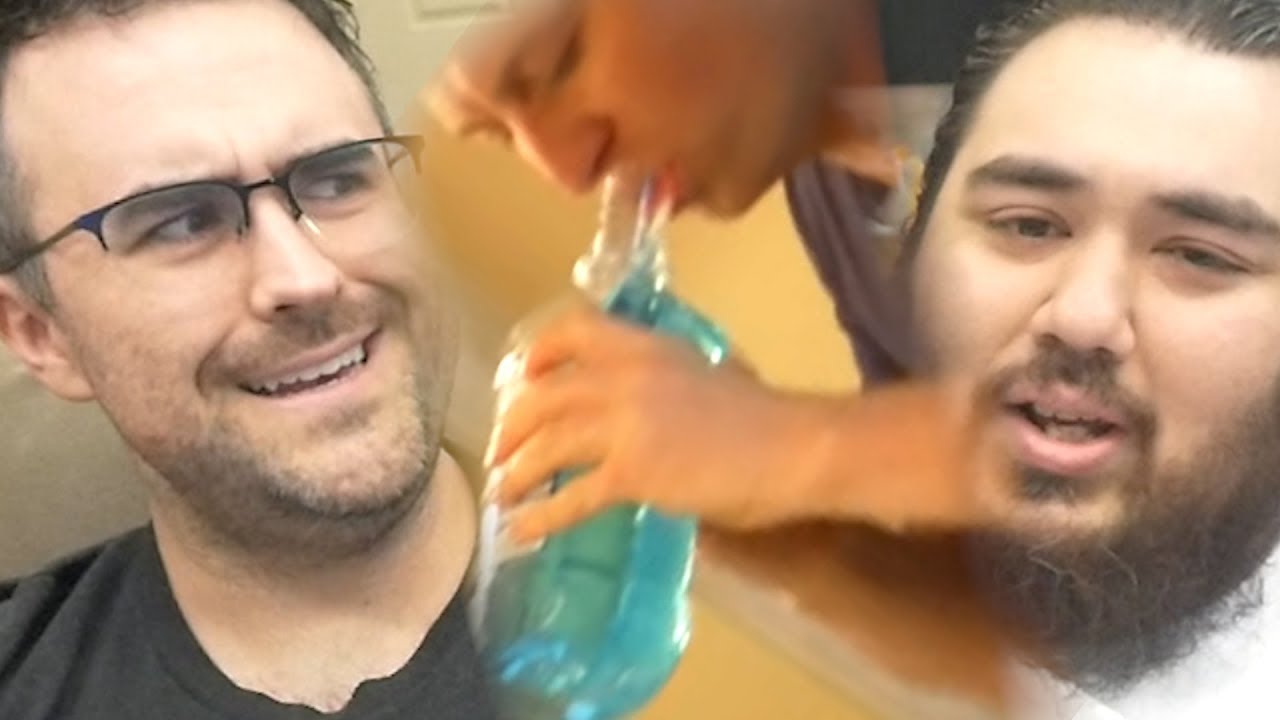 Cheapskate Reuses Mouthwash To Save Money
