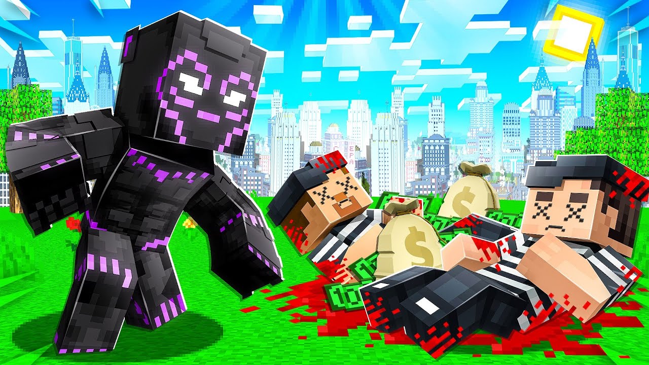 I Became BLACK PANTHER in MINECRAFT!