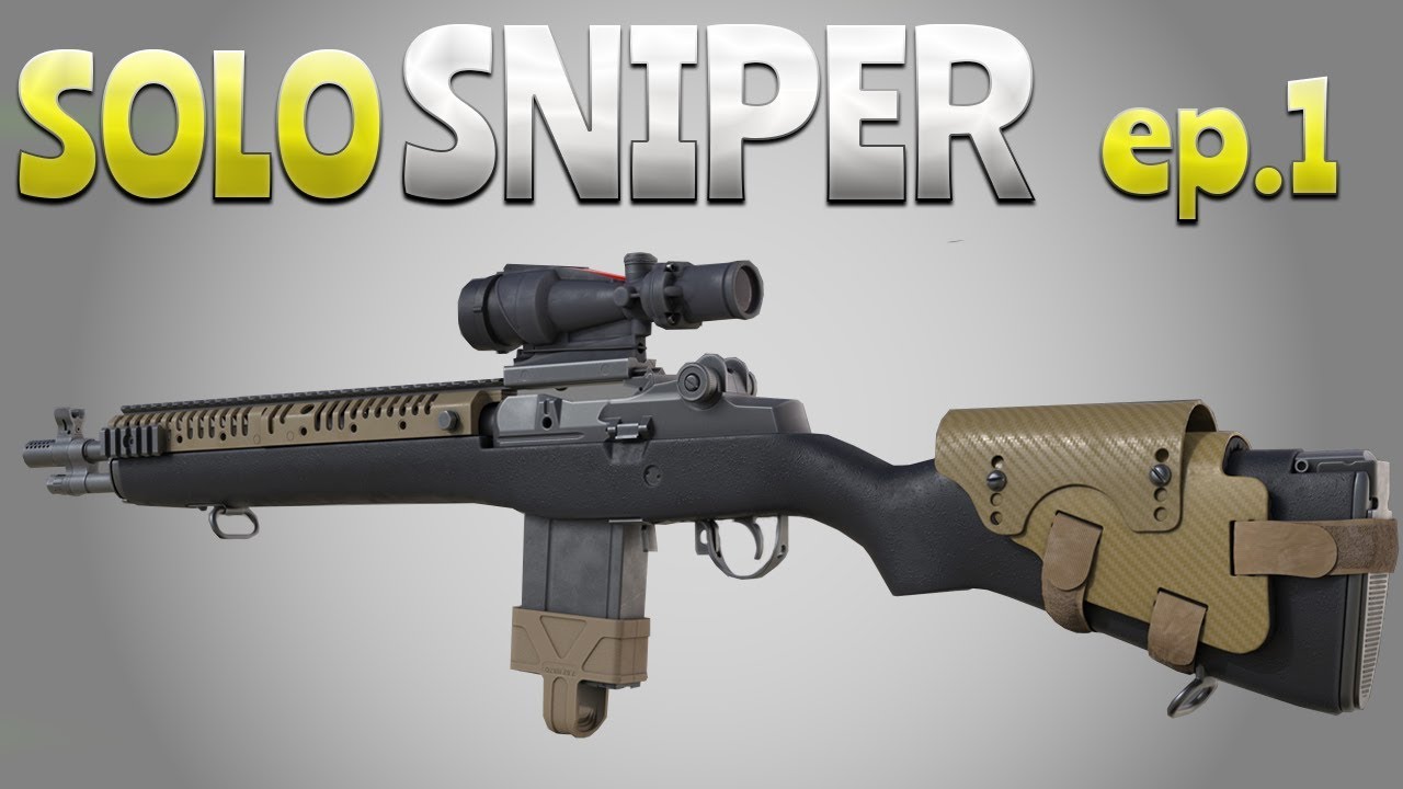 SOLO SNIPER ep.1 (Escape From Tarkov) | rhinoCRUNCH