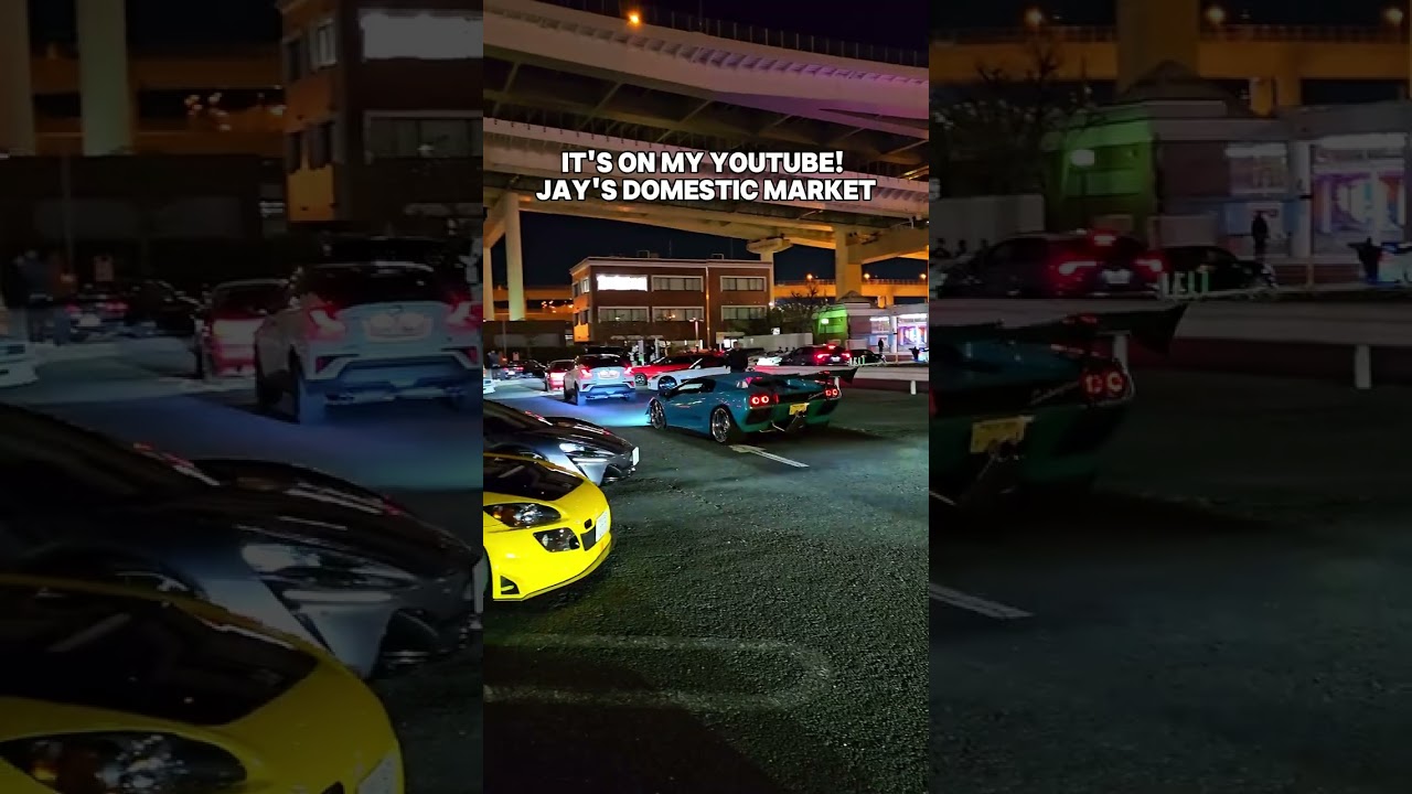 How to find Car Meets in Japan! #daikoku