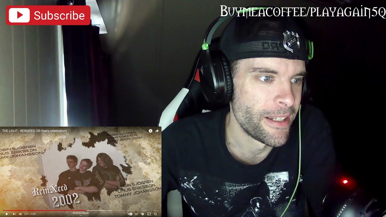 Tommy Johansson - The Light - (REINXEED) (20 Years celebration) (First Time Reaction)