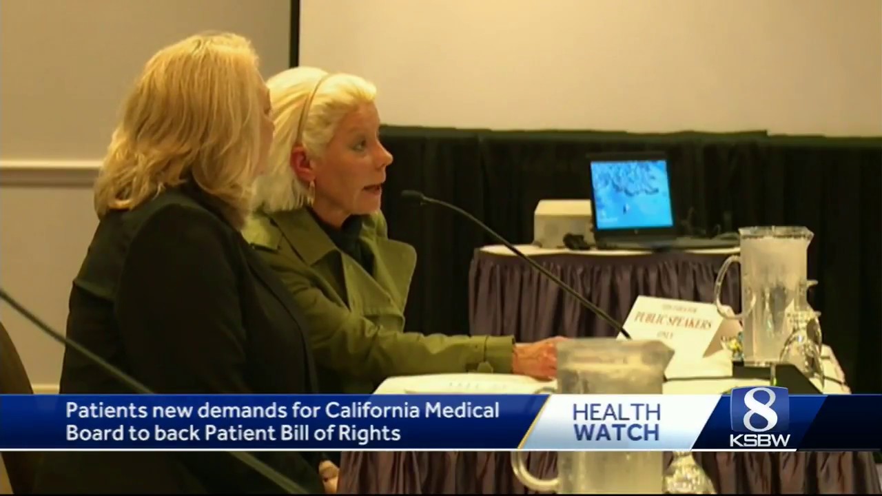 KSBW Monterey, CA: Patient Advocates Stand Up and Demand a Patients Bill of Rights